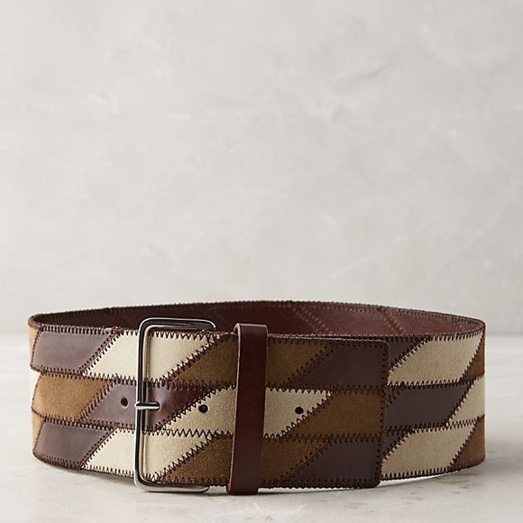 Anthropologie Accessories - Anthropologie Ellie Patchwork Belt NWT